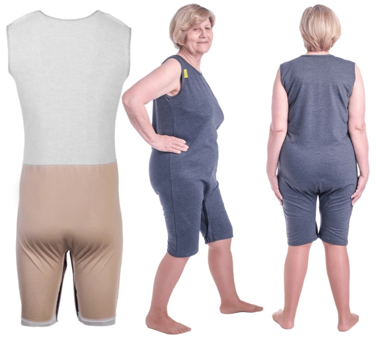 Body dla seniora - bez rękawa, krótkie nogawki, bez zamka z tyłu z zamkiem w kroku - z wkładką 1.jpg